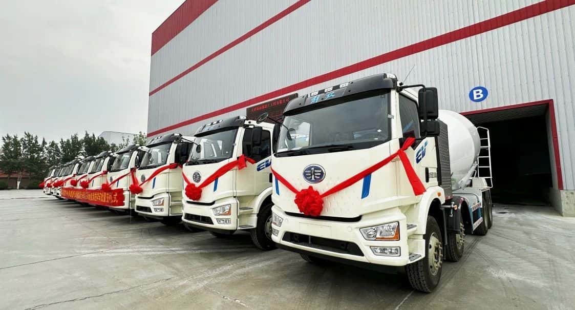 實(shí)力見證！中集車輛攪拌車再獲大客戶批量復(fù)購